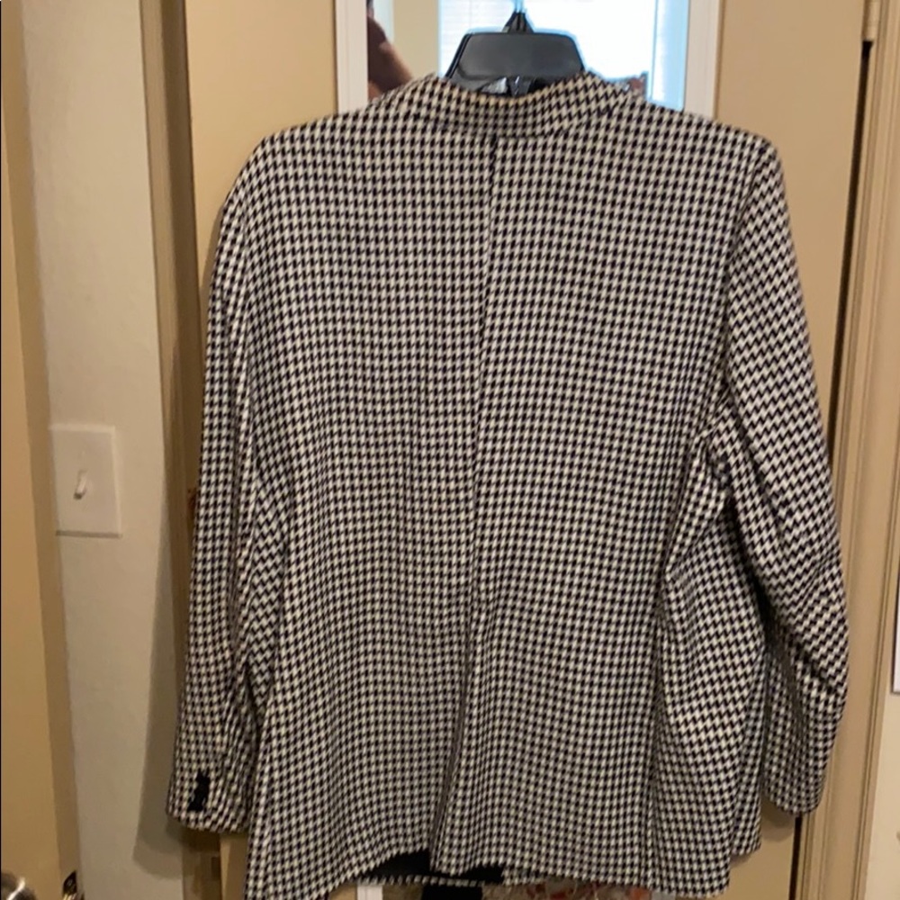 Houndstooth blazer sz 22 - Picture 4 of 5